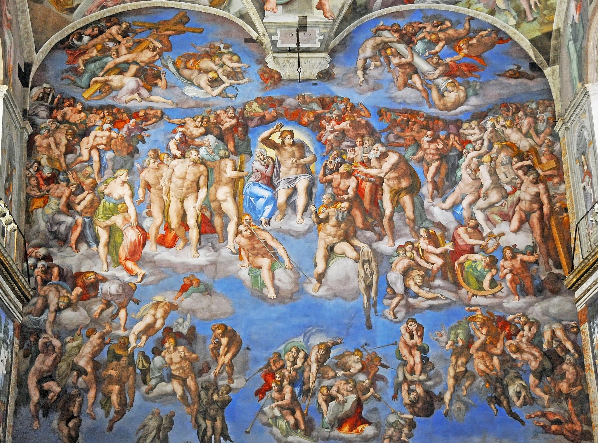 A picture of The painting, The Last Judgement