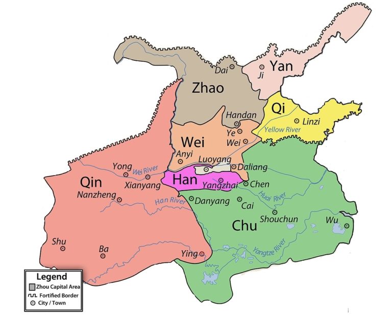 7 States Of China