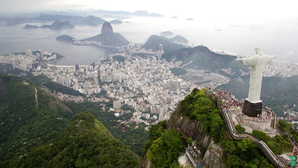Christ, the Redeemer from top of mountain
