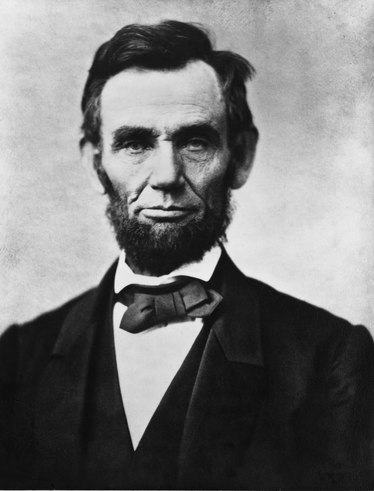 biography of Abraham Lincoln - a picture of Abraham Lincoln