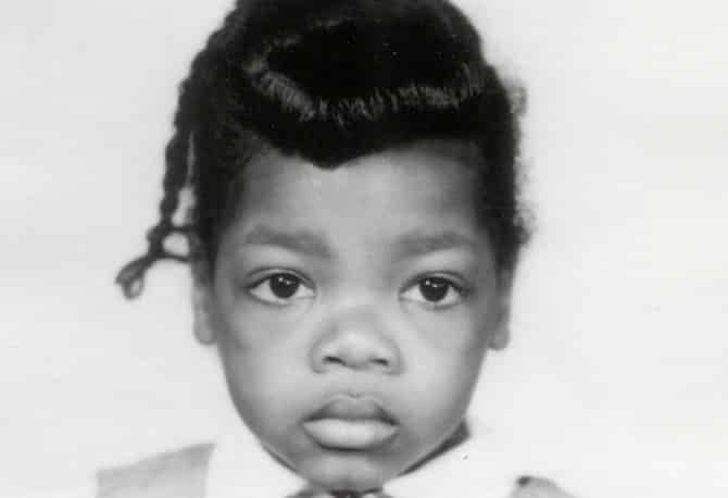 Oprah Winfrey when she was 2 years old