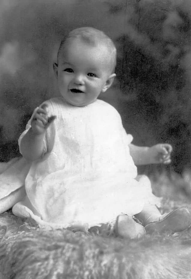 Biography of Marilyn Monroe - Childhood photo