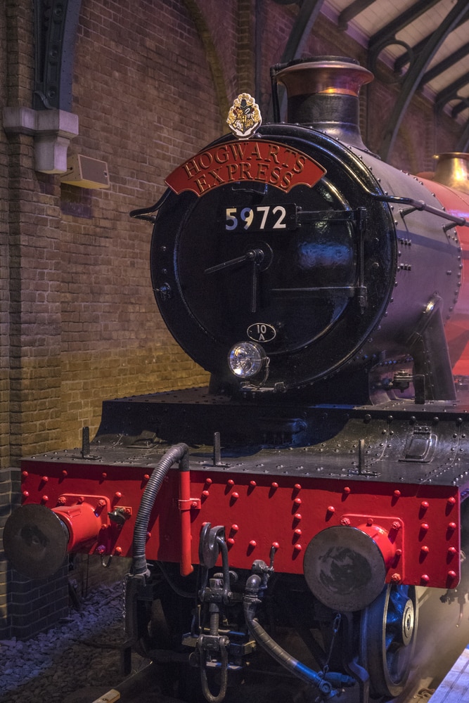 Hogwarts Express Train from J K Rowling's book, Harry Potter