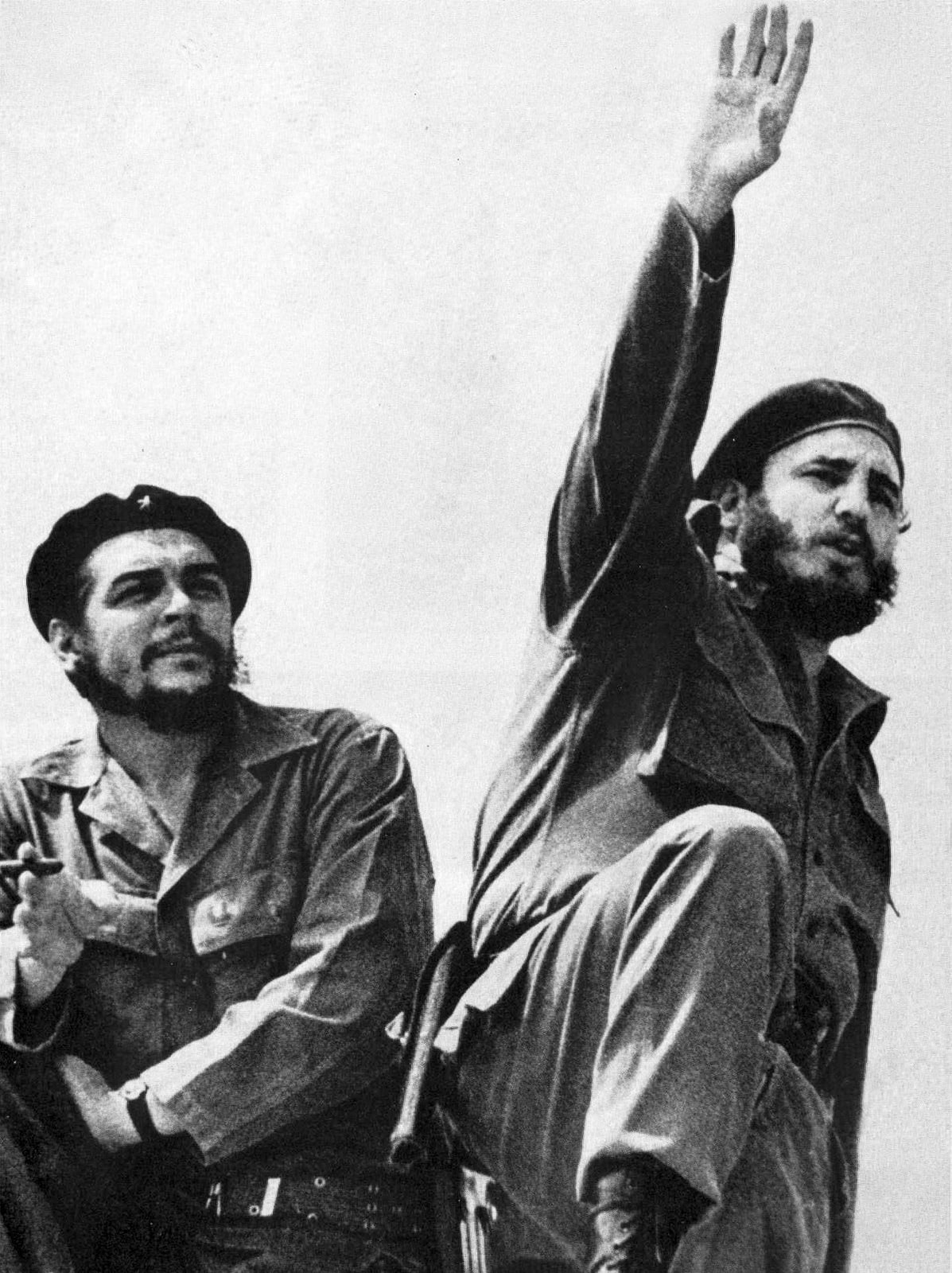 Che Guevera and Fidel Castro