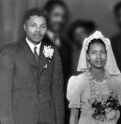 Mandela and Evelyn, 1944
