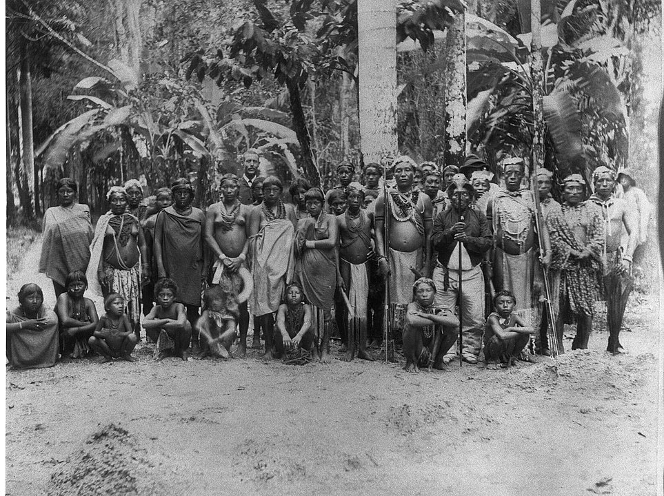 Picture of some Arawaks in 1880