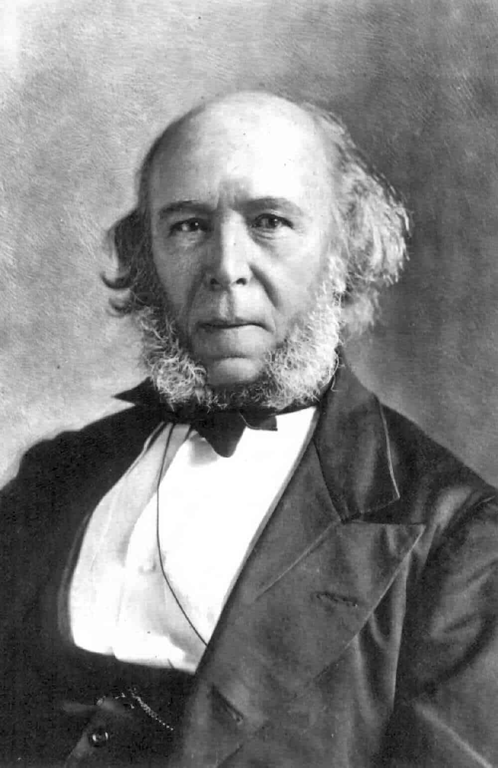 A portrati of Herbert Spencer for the blog post on eugennics and social Darwinism
